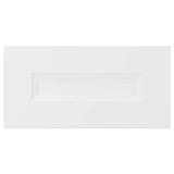 AXSTAD drawer front, matt white, 40x20 cm