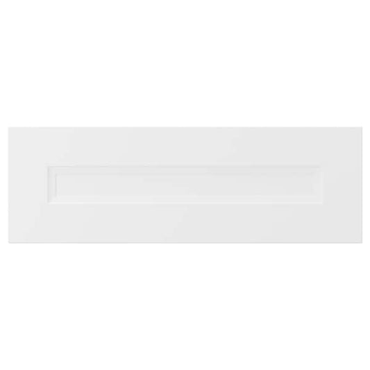 AXSTAD - Drawer front, matt white, 60x20 cm - best price from Maltashopper.com 80408774