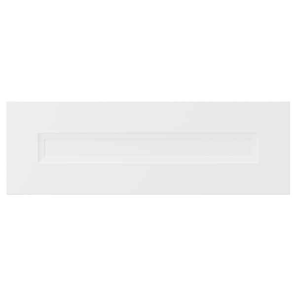 AXSTAD - Drawer front, matt white, 60x20 cm - best price from Maltashopper.com 80408774