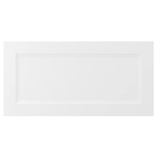AXSTAD drawer front, matt white, 80x40 cm