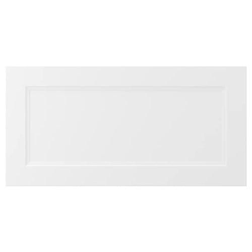 AXSTAD - Drawer front, matt white, 80x40 cm