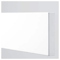 AXSTAD - Drawer front, matt white, 60x10 cm - best price from Maltashopper.com 00408773