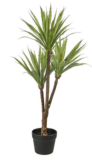 YUCCA Green artificial plant H 90 cm - Ø 40 cm - best price from Maltashopper.com CS672364