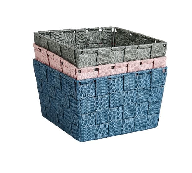 CALI storage basket 11x19x19 - Various colours - best price from Maltashopper.com CS651763