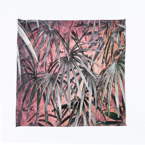 DRAGON TREE Pink napkin H 40 x W 40 cm - best price from Maltashopper.com CS660275