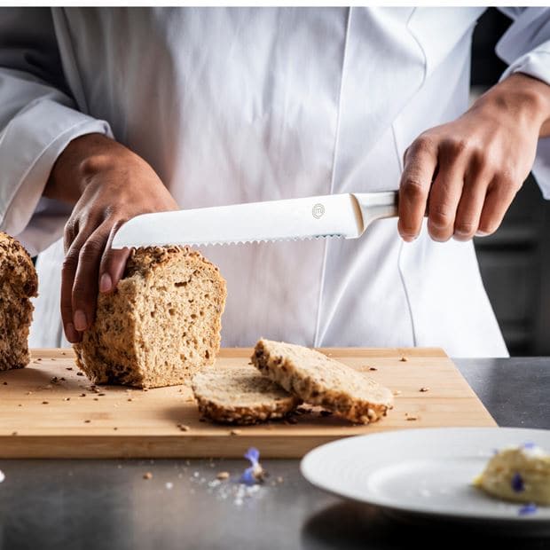 Casa MASTERCHEF Silver bread knifeL 32.5 cm