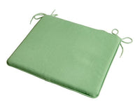 AZUR Garden cushion for bistro chair green W 33 x L 39 cm - best price from Maltashopper.com CS654780
