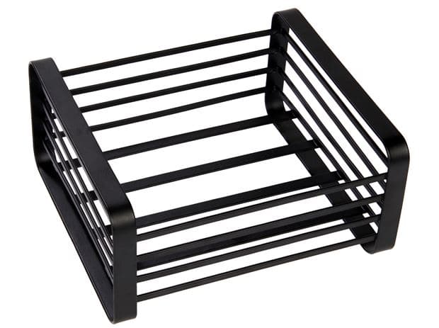 INDUSTRIA Black napkin holder H 10 x W 18 x D 16 cm - best price from Maltashopper.com CS591178