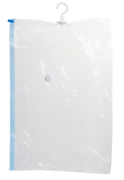 VACUUM Transparent vacuum bag to hang W 60 x L 90 cm