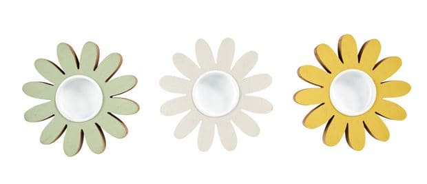 Casa FLOWER TEALIGHTHOLDER 3COR