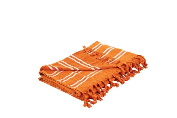 Casa PLAYA Orange beach towel W 90 x L 170 cm