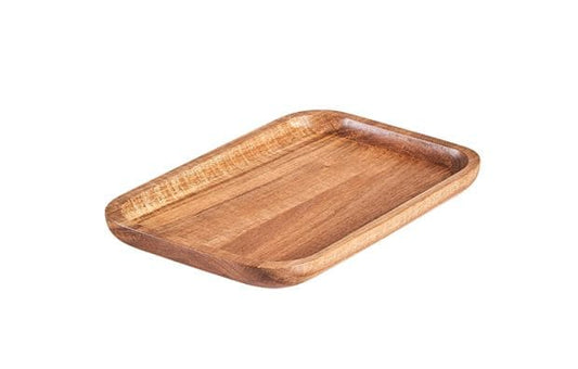 ACACIA Natural plate H 1.8 x W 21 x D 14.5 cm - best price from Maltashopper.com CS622244