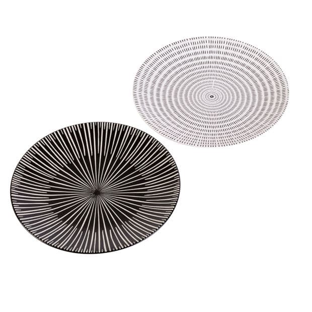 Casa MAYA plate Ø26CM 4 motiv variants