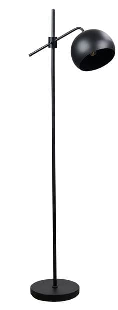 BOWL Black floor lampH 132 cm - Ø 23 cm - best price from Maltashopper.com CS637903