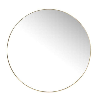 RONDA Golden mirror D 0,5 cm - Ø 80 cm - best price from Maltashopper.com CS633479