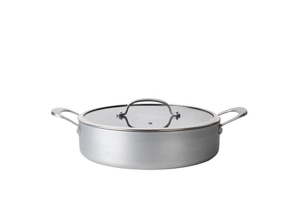 KASTROL Casserole with silver lid H 7.5 cm - Ø 28 cm - best price from Maltashopper.com CS654409