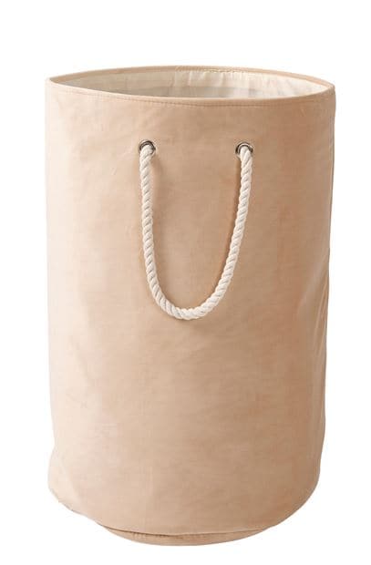 SUNSET Linnenmand beige H 56 cm - Ø 36 cm