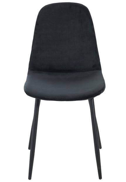 SILKE Black table chair H 86.5 x W 52 x D 41 cm - best price from Maltashopper.com CS611226