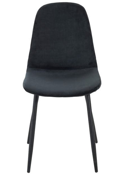 SILKE DINING ROOM CHAIR BLACK