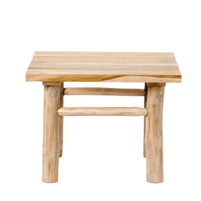 PANTAI Natural lounge table H 37 x W 50 x D 50 cm - best price from Maltashopper.com CS663502