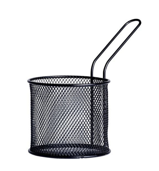 BLACK Black serving basket H 14 cm - Ø 9 cm - best price from Maltashopper.com CS617904