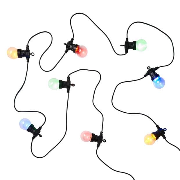 PARTY Luminous wire with 10 LED lights 8 functions - best price from Maltashopper.com CS670936