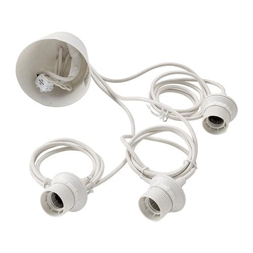 Ikea HEMMA Triple suspension accessory - white 1.8 m ,