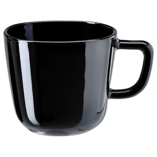 BACKIG - Mug, black, 35 cl