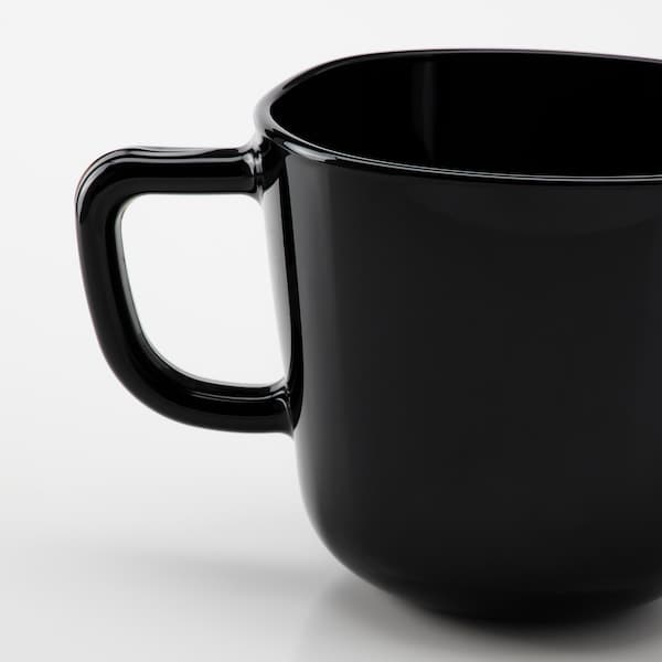 BACKIG - Mug, black - Premium Coffee from Ikea - Just €2.99! Shop now at Maltashopper.com