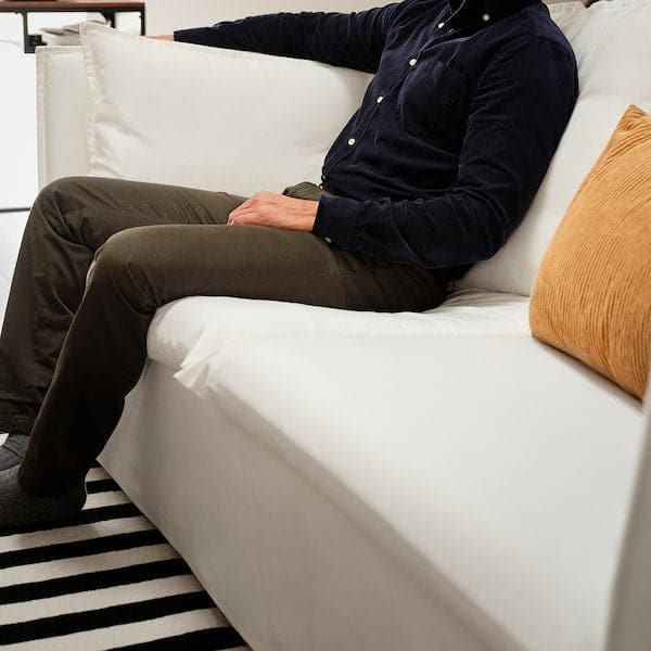Ikea BACKSÄLEN 3 seater sofa - Blekinge white ,