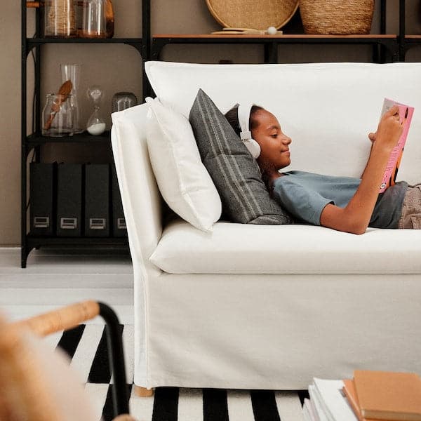 BACKSÄLEN 3 seater sofa - Blekinge white , - best price from Maltashopper.com 19393154