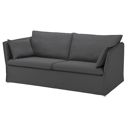 BACKSÄLEN 3 seater sofa - Hallarp grey ,