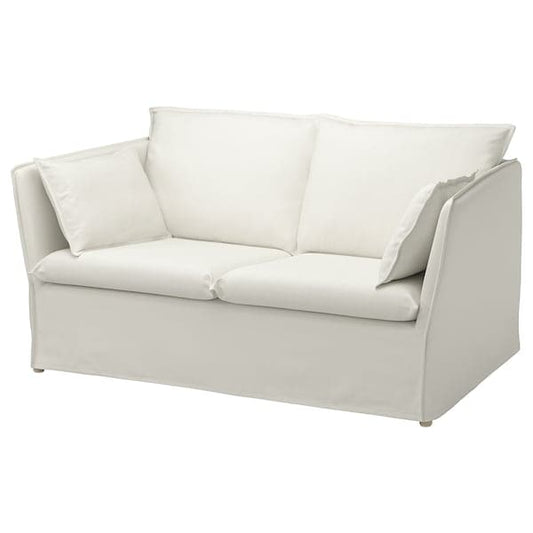 BACKSÄLEN 2 seater sofa cover - Blekinge white , - best price from Maltashopper.com 80497195