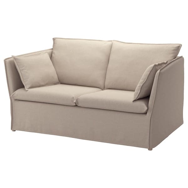 BACKSÄLEN 2 seater sofa cover - Natural Katorp ,