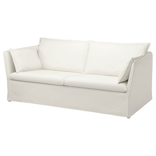 BACKSÄLEN 3 seater sofa cover - Blekinge white , - best price from Maltashopper.com 00497199