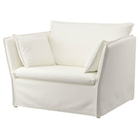 BACKSÄLEN Lining for 1,5 seater armchair - Blekinge white , - best price from Maltashopper.com 10497132