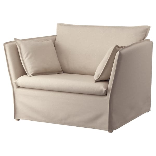 BACKSÄLEN Armchair 1,5 seats - Katorp natural ,