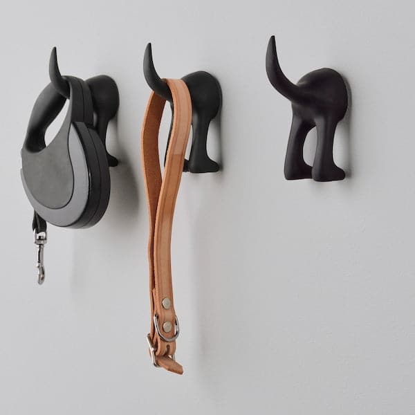 BÄSTIS - Hook, black - Premium  from Ikea - Just €2.99! Shop now at Maltashopper.com