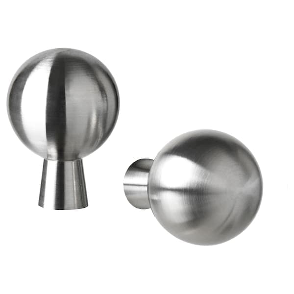 BAGGANÄS - Knob, stainless steel, 20 mm - best price from Maltashopper.com 10338421