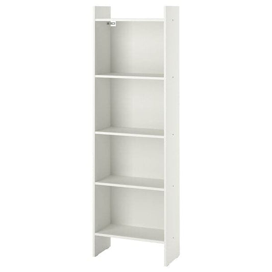 Ikea BAGGEBO - Bookcase, white, 50x25x160 cm