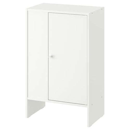 BAGGEBO - Cabinet with door, white, 50x30x80 cm