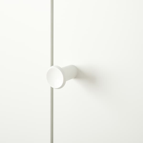 BAGGEBO - Cabinet with door, white, 50x30x80 cm - best price from Maltashopper.com 60481204