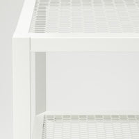 BAGGEBO TV cabinet - metal/white 90x35x40 cm - best price from Maltashopper.com 80434565