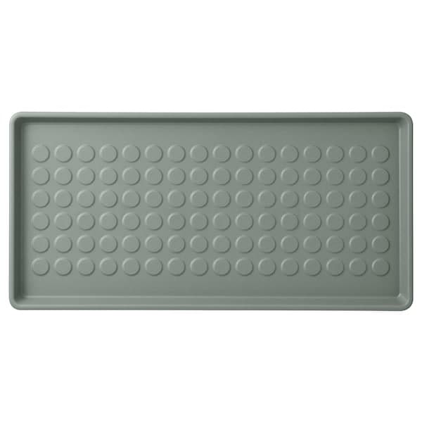 BAGGMUCK - Shoe mat, in/outdoor/grey-green