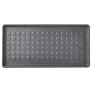 Ikea BAGGMUCK - Shoe mat, in/outdoor/grey, 71x35 cm