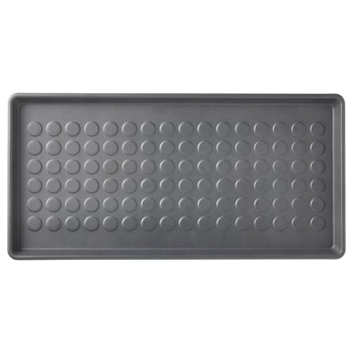 BAGGMUCK shoe mat, in/outdoor/grey, 71x35 cm