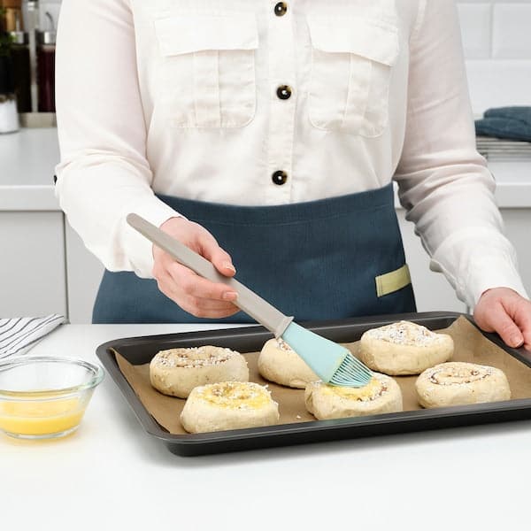 BAKGLAD - Pastry brush, beige/blue - best price from Maltashopper.com 60485551