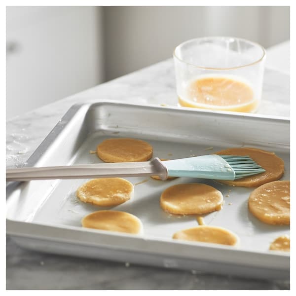 BAKGLAD - Pastry brush, beige/blue - best price from Maltashopper.com 60485551
