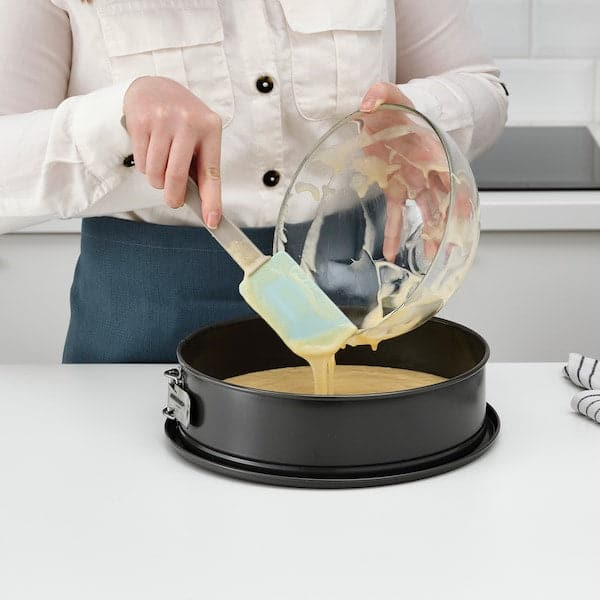 BAKGLAD - Rubber spatula, beige/blue, 26 cm - best price from Maltashopper.com 20485548