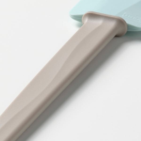 Ikea BAKGLAD - Rubber spatula, beige/blue, 26 cm